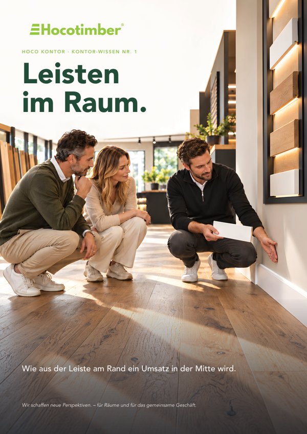 Titelseite Kontor-Wissen Nr. 1 – Leisten im Raum